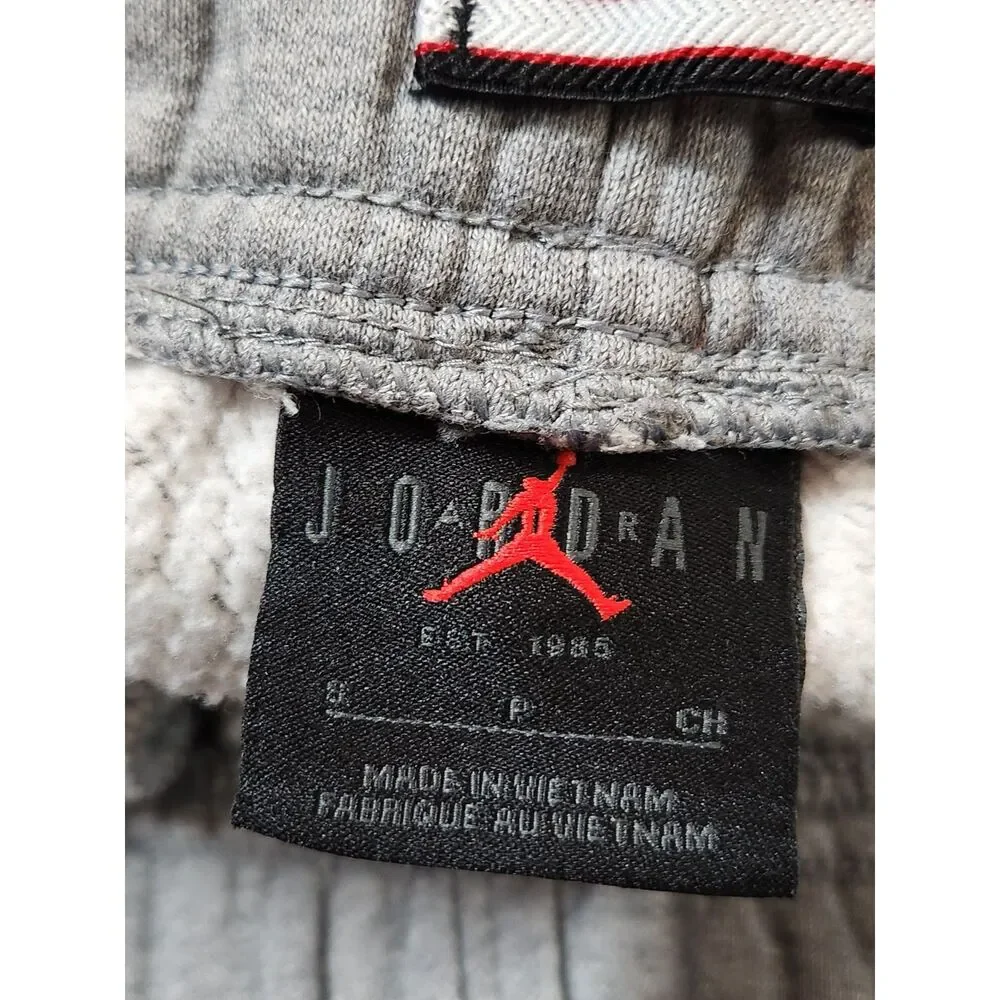 Jordan Air Sweatpants Size Small Gray